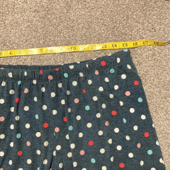 Cuddl Duds Polka Dot Long Sleeve Button Front Pajamas L - Picture 5 of 16